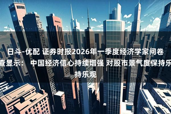 日斗-优配 证券时报2026年一季度经济学家问卷调查显示: 中国经济信心持续增强 对股市景气度保持乐观